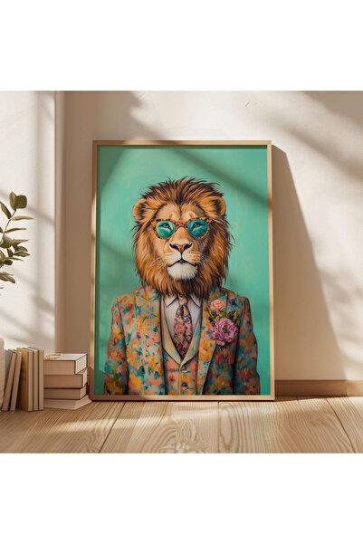 woodhomeworks Ένα τεμάχιο Διακόσμηση γραφείου σαλονιού ζωγραφική Vrynt