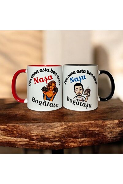 OEM Set of 2 Personalized Mugs Gift for Godmother/Godmother