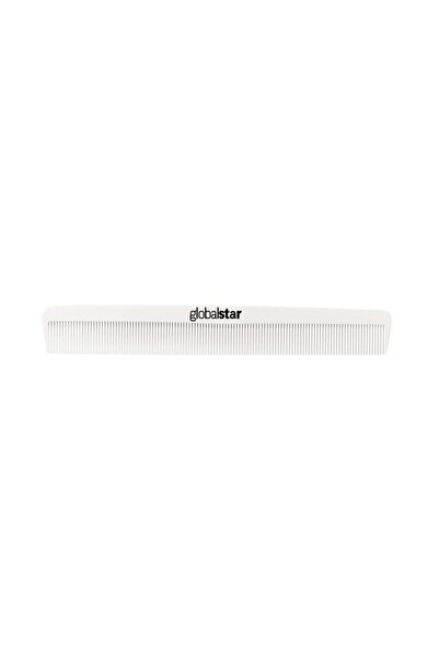 Beauty Star White Hair Comb - ABS-04639