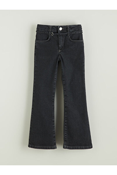 LC Waikiki Mixed Wide Leg Girls' Jean Trousers