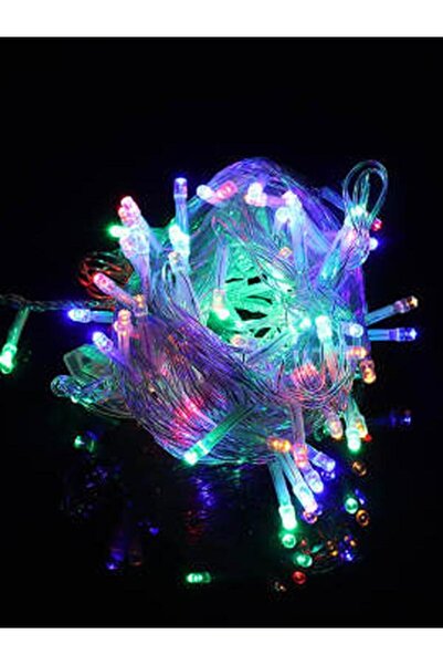 KIRAY Christmas tree installation with 100 LEDs, length 10m, multicolor light