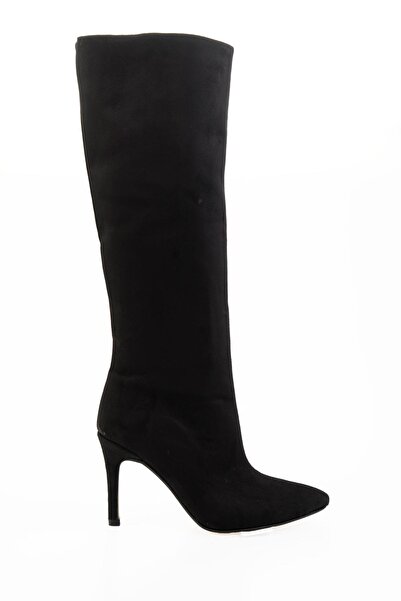 Bambi Siyah Kadın Çizme K03138060672