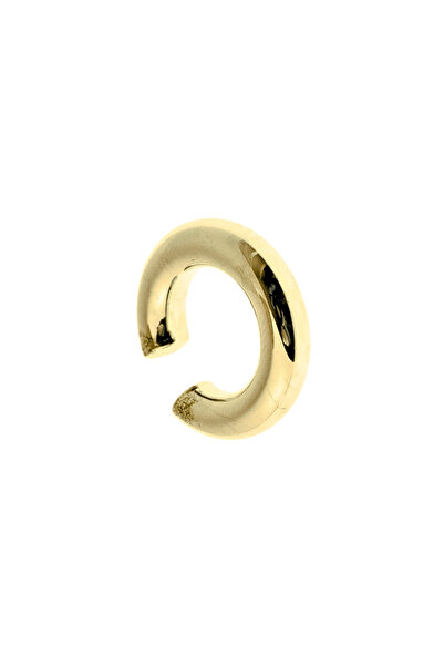 Cora Gold Gümüş Düz Earcuff
