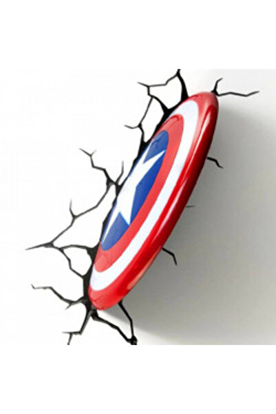 Marvel 3D Lamp Captain America Shield
