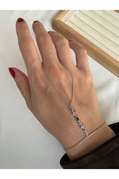 ringbox Renkli Minik Taşlı Gümüş Renkli Şahmeran