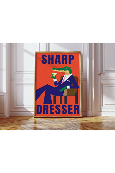 woodhomeworks Tek Parça Salon Ofis Dekor Tablo Vrynt