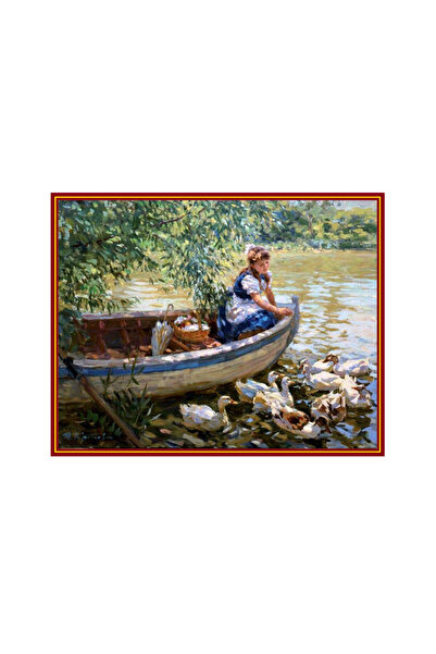 MATTELOT TOYS Set Tablou cu cadru din lemn si accesorii, Goblen cu pietre 5D,...