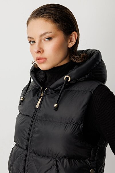 Ekol Hooded Puffer Vest