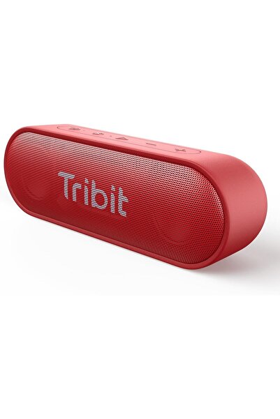 Tribit XSound Go Wireless Bluetooth 5.3 Speaker - 16W, 24H Playtime, IPX7 (Red)