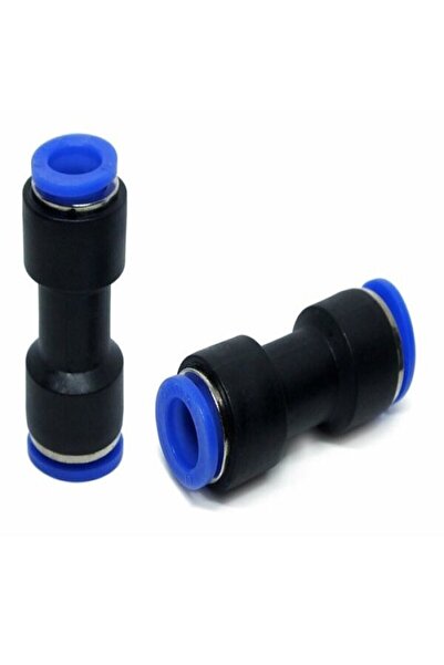 HTM HİDROLİK 5 mm Pnömatik Hortum Rekoru Bağlantı Fittingi (10'lu Paket)