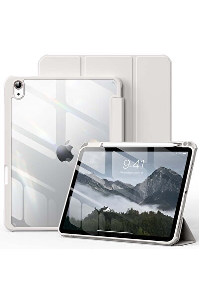 HYX Case Compatible with iPad 11th Gen (A16) 11in & 10th Gen 10.9in (2022), Pencil Holder, Clear B