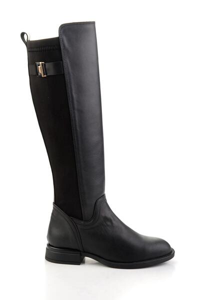 Bambi Siyah Kadın Çizme K03724400617