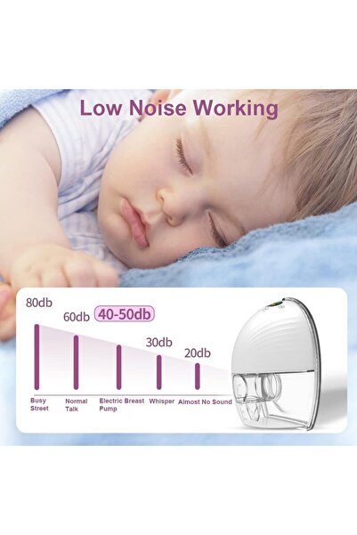 Factory Price Wearable Hands-Free Electric Breast Pump – 3 Modes, 9 Suction Levels,