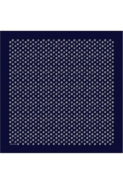 Armine İpek Eşarp Nostalji - 7926-68 Lacivert Twill