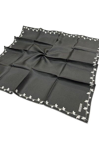 Armine وشاح حريري نوستالجيا - 8553-90 تويل داكن مدخن