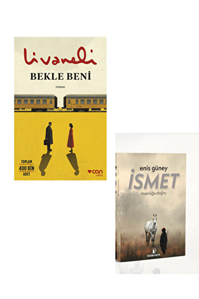 Can Yayınları Bekle Beni Livaneli / İsmet İnsanlığa Doğru 2 Kitap Set