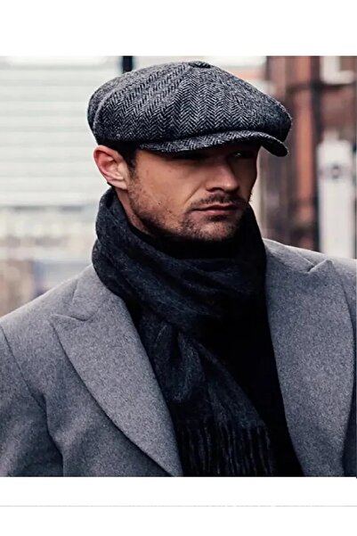 white stars Șapcă Peaky Blinders Driver Cașmir Spate reglabil cu elastic Cel mai preferat model