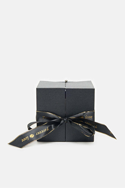 REDTAG Red Artificial Flower Gift Box With Necklace