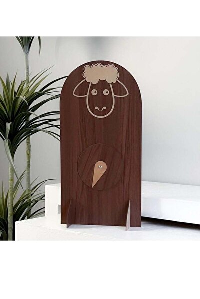 Story of candle لعبة العيد ، لعبة اسحب عيديتك ، استاند عيدية بوجه الخروف (بني)