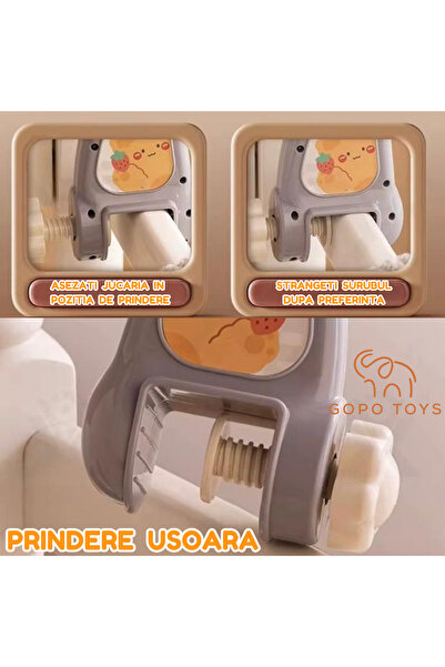 Gopo Toys Musical Baby Crib Carousel with Projection, Soothing Sounds and Night Lights