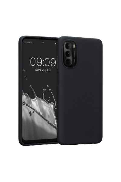 KWmobile Carcasă pentru Motorola Moto G (2022), silicon, neagră, 58530.47