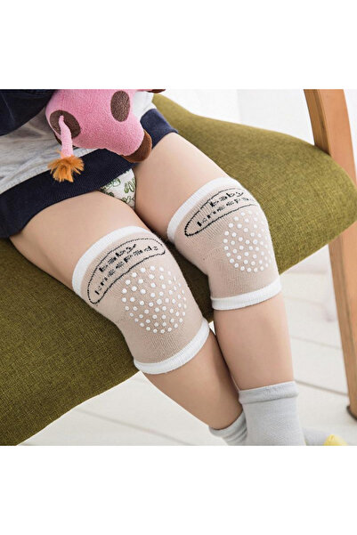 MaffStuff Set of 2 Non-Slip Knee Pads for Children and Babies Beige Universal Size MaffStuff® 🧸