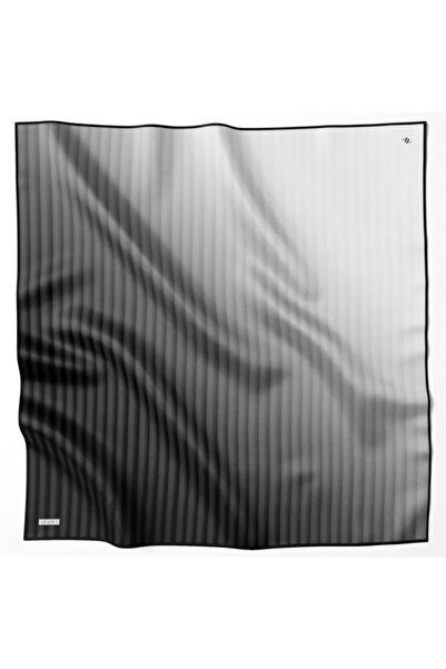 Armine Eșarfă de mătase Nostalgia - 9150-88 Black Cream Twill