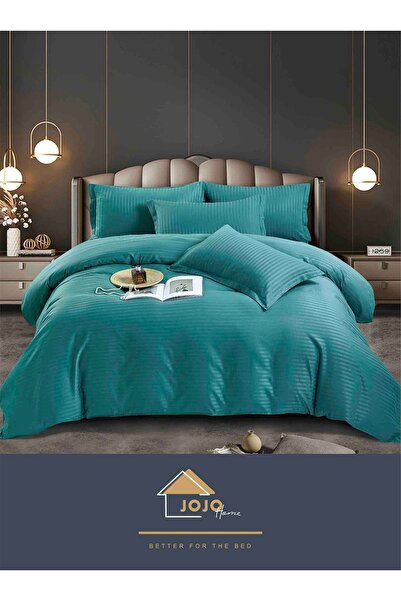 Inovius Double Cotton Dmask Bed Linen - 6 Pieces JOJO353529