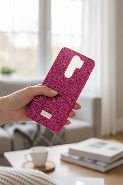 Genel Markalar Xiaomi Redmi Note 8 Pro Kırçıllı Taşlı Venüe BTU Silikon Kapak