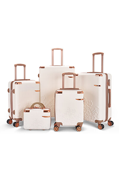 LİMRA 5-piece travel bag set, large size, measuring 32-28-24-20-12 inches