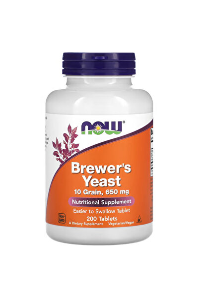 Now Foods مكملات غذائية، خميرة البيرة مع البروتين والفيتامينات ب الأساسية الت...