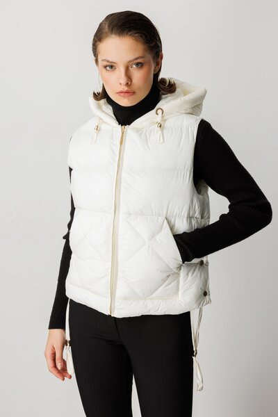 Ekol Hooded Puffer Vest