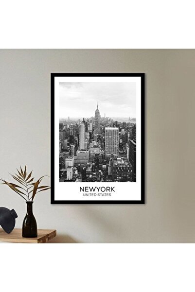 Araste Dekorasyon Newyork 1 Çerçeve Ve Poster - Sh1025