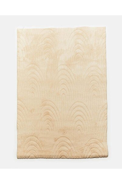 REDTAG Beige Jacquard Area Rug