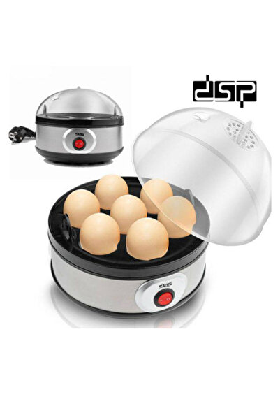 DSP Egg Boiler | 350W | 7-Egg Capacity | Auto Shut-Off with Buzzer | Stainless Steel Heating Plat
