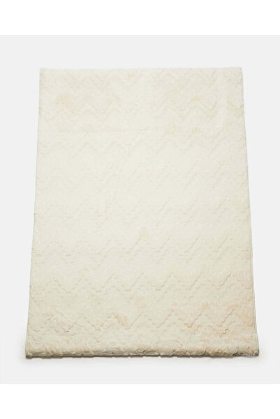 REDTAG Cream Faux Fur Area Rug