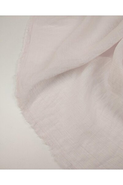 Kumaş Parça Voile îmbrăcat în culoarea roz deschis (lățime 140 cm x lungime 2...