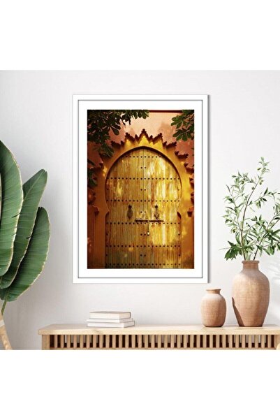Araste Dekorasyon Orange Door 5 Frame and Poster - M1063