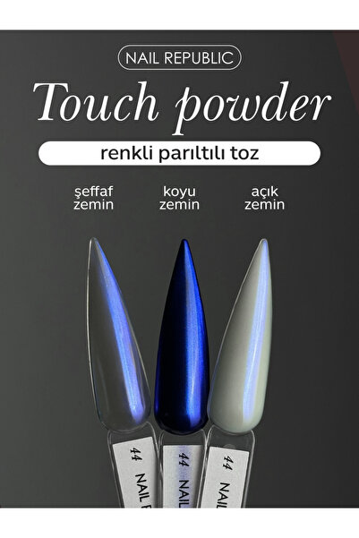 Nail Republic Işıltılı Tırnak Tozu Touch Powder 44 – Ayna Efekti Profesyonel ...