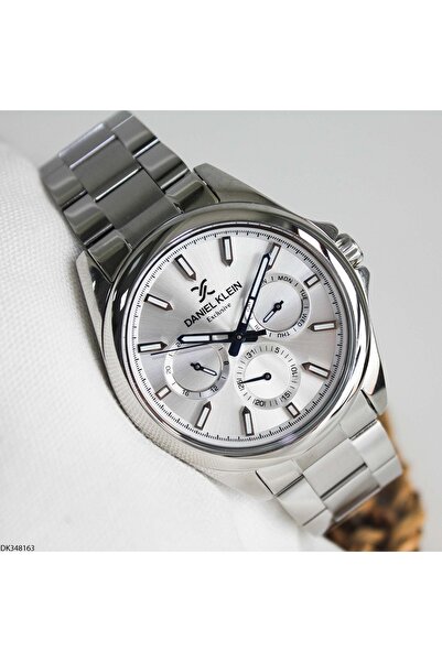 Daniel Klein ساعة يد رجالية بسوار فولاذي DK348163