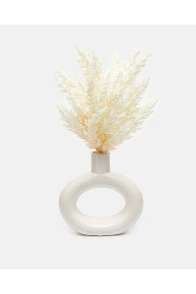 REDTAG White Pampas In Scandi Vase