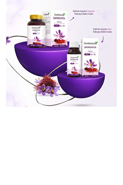 Cerebrovita Safrovita Sıvı 150 ML Safran Ekstresi