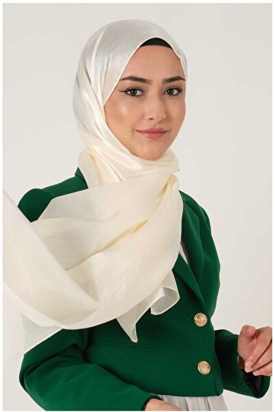 HAREM SCARF İnci krem jan jan şal