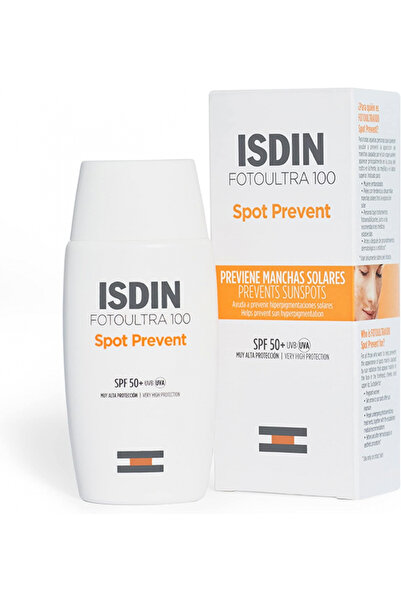 ISDIN كريم فوتوبروتيكتور ألترا 100+ فيوجن السائل 50 مل، عبوة من قطعة واحدة