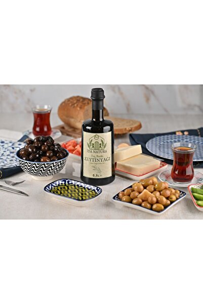 İda Natura Soğuk Sıkım Naturel Sızma Taş Baskı Zeytinyağı