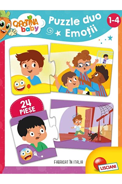 Lisciani Puzzle duo - Emotions (Romanian)