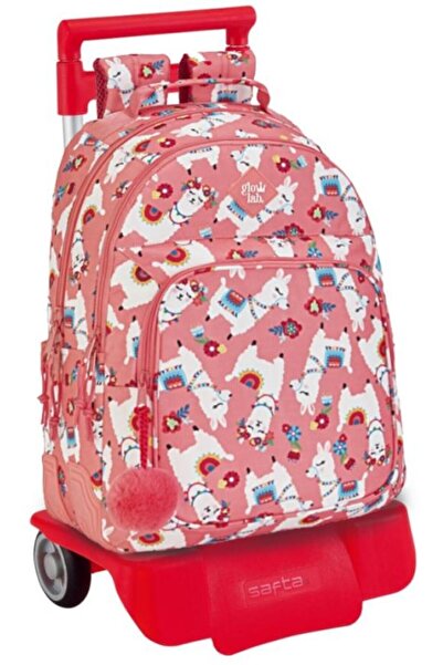 safta Troler scoala Lama Glowlab 42 cm