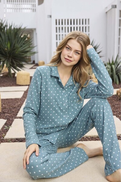 ARMİLLİA DİMODA Set de pijamale termice cu mâneci lungi pentru femei Aydoğan