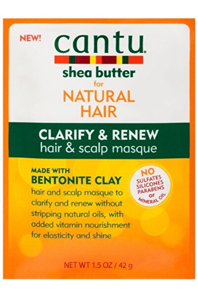 Cantu Shea Butter Clarify & Renew Hair & Scalp Masque 42 gr