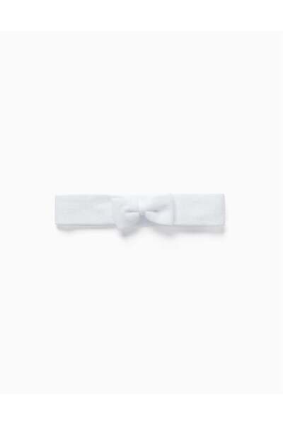 Ziddy عصابة رأس للأطفال والبنات، باللون الأبيض